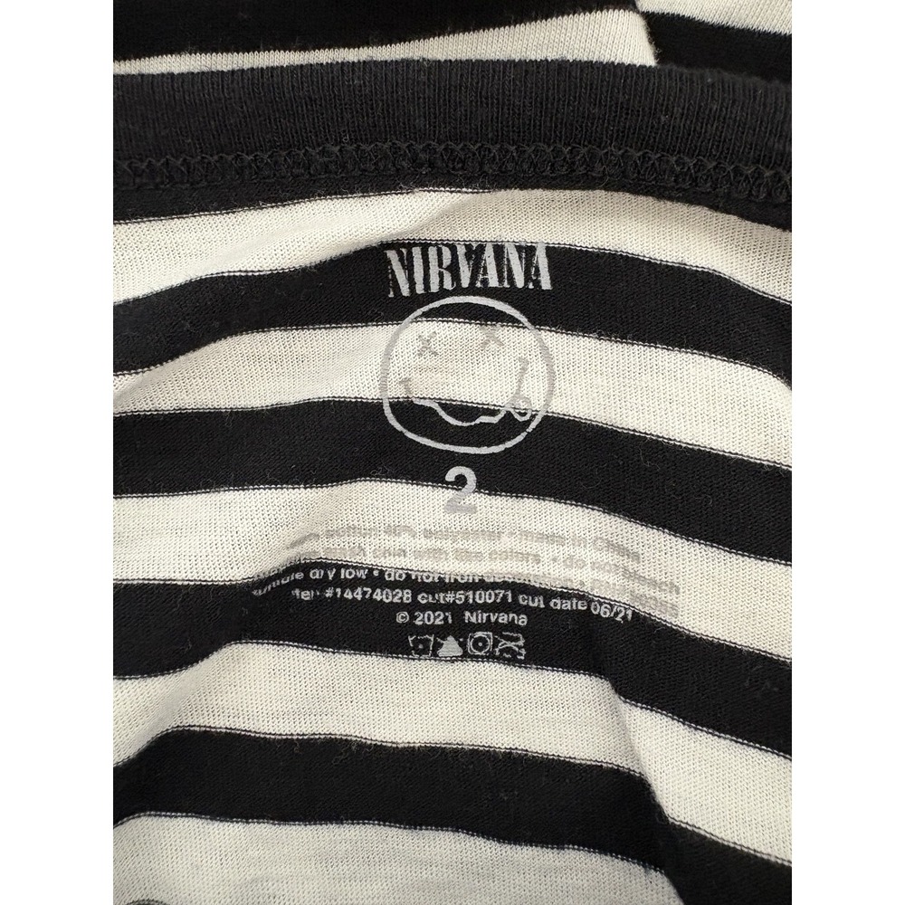 Torrid Nirvana Women Size 2 Striped Shirt - Picture 3 of 3